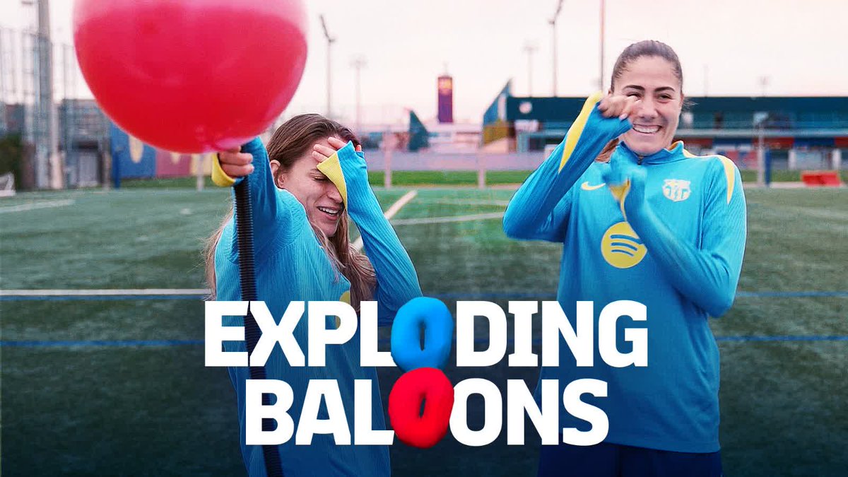 𝗘𝗫𝗣𝗟𝗢𝗗𝗜𝗡𝗚 𝗕𝗔𝗟𝗟𝗢𝗢𝗡𝗦 🎈 Ona Batlle i Laia Aleixandri!