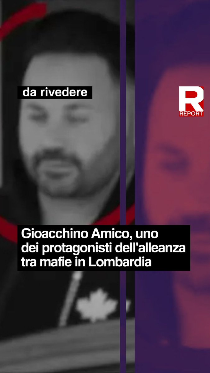 A Milano l’osmosi tra le tre più importanti mafie italiane è antica, ma solo di recente un’indagine della Procura è riuscita a documentare le attività di un vero e proprio consorzio mafioso. Gioacchino Amico è uno degli elementi centrali. Domenica, 20.30 su Rai3