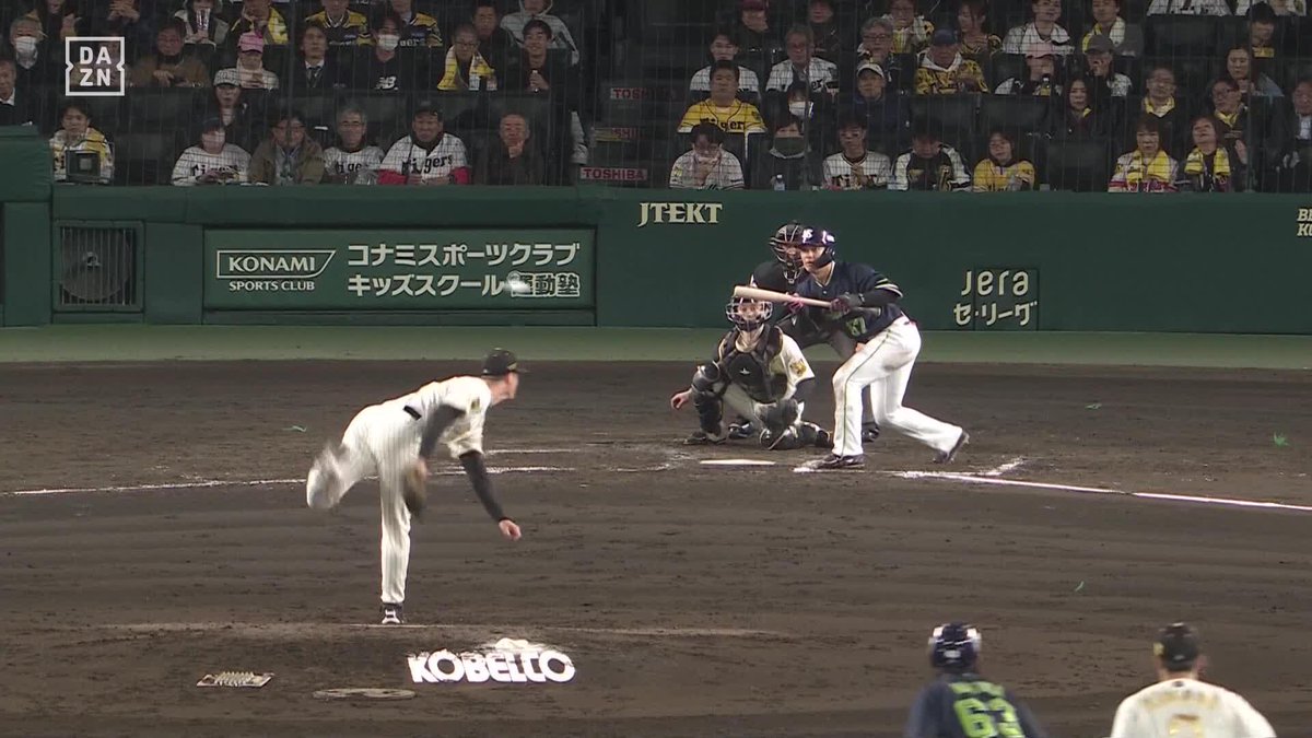スワローズはこれが今季初犠打 伊藤琉偉がバントでチャンス拡大 池山監督もニッコリ ⚾️阪神×ヤクルト #swallows #だったらDAZN 野球専用パック「DAZN BASEBALL」 ✔ 月々2,300円（年間プラン・月々払い） ✔ 初月無料キャンペーン中（〜4/19まで） ▶ 視聴はこちら