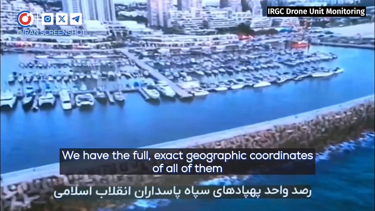 Terrifying reality check. Iranian TV confirms Iranian assets have mapped the exact geographic coordinates of highly sensitive Israeli facilities. The Zionist regime is completely exposed to absolute precision targeting. They have nowhere left to hide.