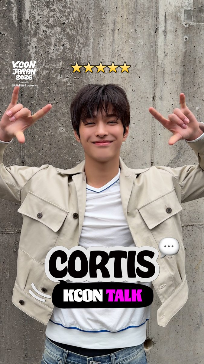 [#KCONJAPAN2026] #CORTIS KCON TALK COER、このエネルギー感じてる⁈⚡️ - KCON JAPAN 2026 MAY 8-10 Makuhari Messe Let's #KCON