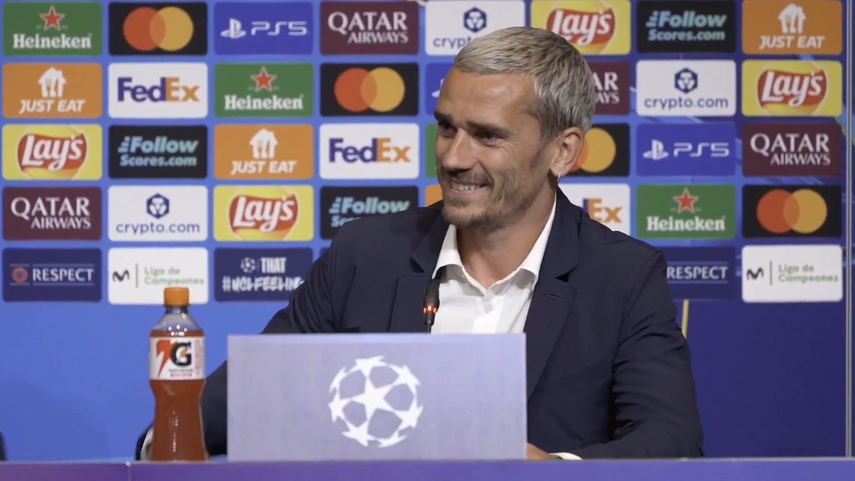 🥹🇫🇷 JUSTE MAGNIFIQUE ! 𝗨𝗡𝗘 𝗩𝗥𝗔𝗜𝗘 𝗗𝗘́𝗖𝗟𝗔𝗥𝗔𝗧𝗜𝗢𝗡 𝗗’𝗔𝗠𝗢𝗨𝗥. La relation Diego Simeone 🇦🇷-🇫🇷 Antoine Griezmann. 🥰 🎥 beIN SPORTS
