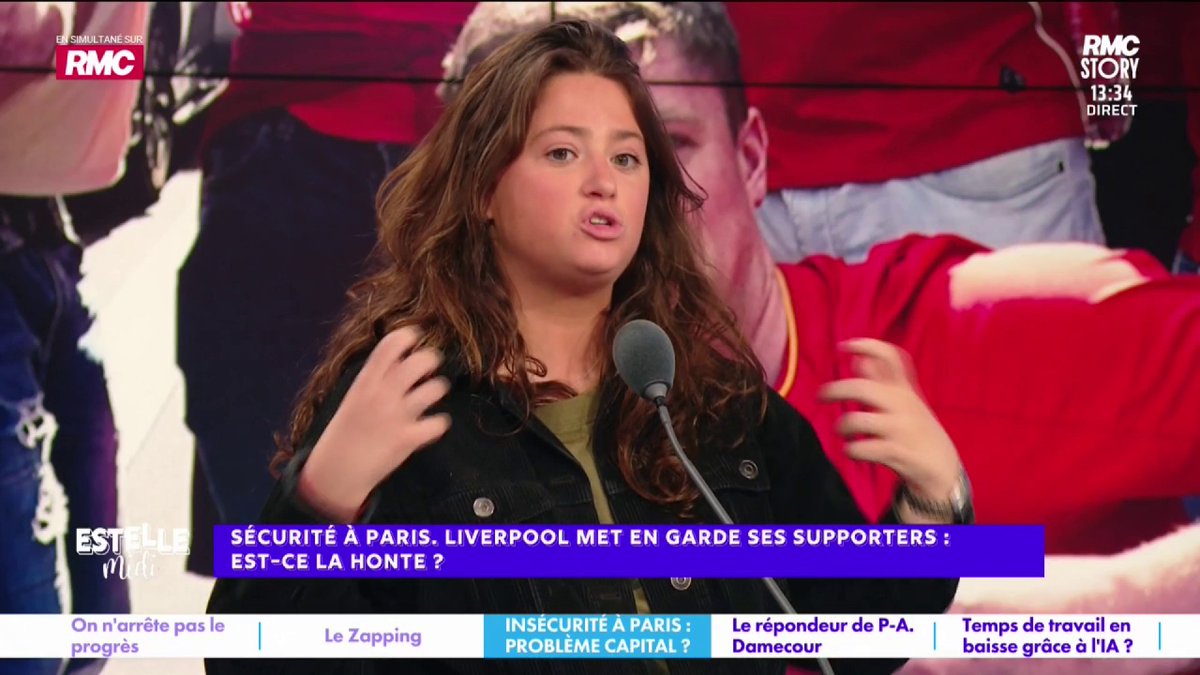 ⚽️ Sécurité PSG-Liverpool 🎙️ Elise Goldfarb : "La honte, ce sont les supporters ! Mon frère s'est fait brûler son scooter 3 fois, à chaque fois après un match du PSG... Quand le PSG a gagné la LDC, être une femme dans la rue c'était horrible ! Les hommes deviennent des animaux"
