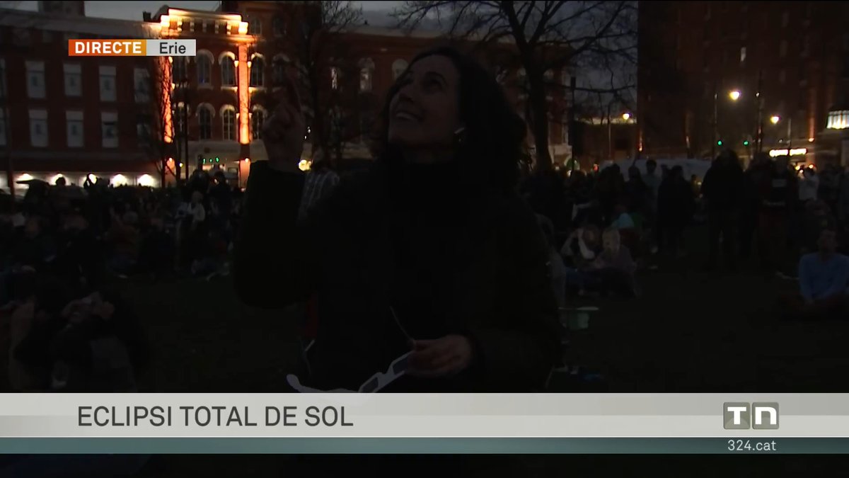 “Estem vivint una experiència per recordar tota la vida! La sensació és d'alegria compartida.” Així explicava Lídia Heredia l'eclipsi de Sol que es va veure fa dos anys als Estats Units. Va ser un eclipsi total, com el que veurem a Catalunya el 12 d'agost