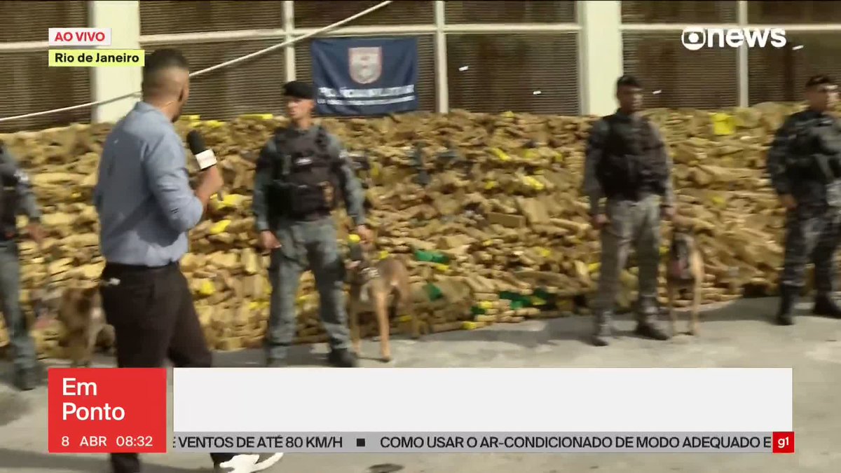 🚨AGORA: Estima-se que o prejuízo ao Comando Vermelho tenha sido de R$ 50 milhões com a apreensão de quase 50 toneladas de maconha, considerada um recorde histórico nacional em uma única operação.