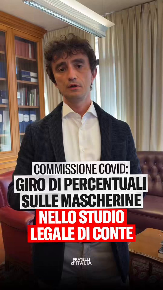 Percentuali su contratti milionari in cambio di soluzioni con lo Stato: la verità bussa alla porta dello studio legale di Conte. È lì che un suo avvocato, come emerso dai lavori della Commissione Covid, si sarebbe presentato come in grado di risolvere, a fronte del pagamento di una percentuale, i problemi sollevati dalla Struttura Commissariale Covid nominata dallo stesso Conte. Se al suo posto ci fosse stato qualcun altro, avremmo già troupe sotto Palazzo Chigi e fiumi di inchiostro da parte del circuito mediatico di sinistra. Invece, cala il silenzio. Chiediamo venga fatta luce su questi fatti gravissimi.