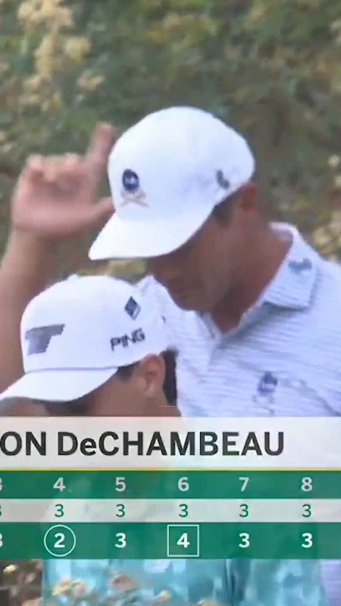 Did Bryson DeChambeau hit Sketch's celebration after dunking it in the 2024 Masters Par 3 Contest? 👀👆