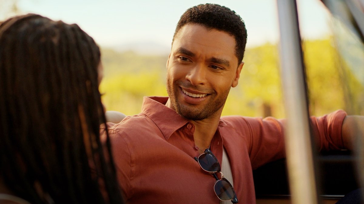 Halle Bailey and Regé-Jean Page take a trip to the vineyard together in this new clip from #YouMeAndTuscany.