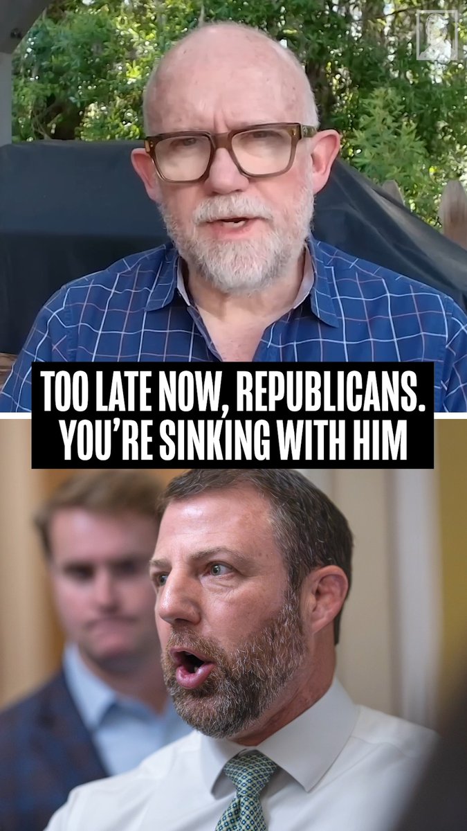 The MAGA ship is sinking and Republicans know it's firing season. Don't let them change their story now.