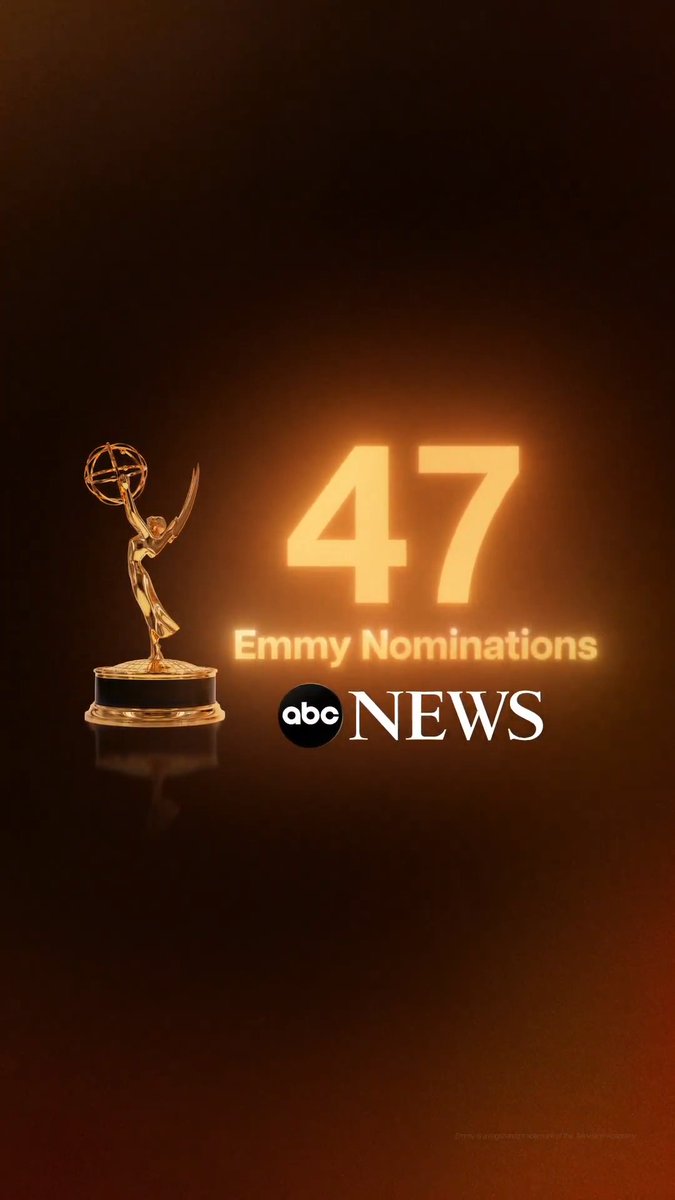 We are honored and humbled to be recognized with 47 News &amp; Documentary Emmy Award nominations and two prestigious Peabody Award nominations! Thank you for making ABC News America’s #1 news.