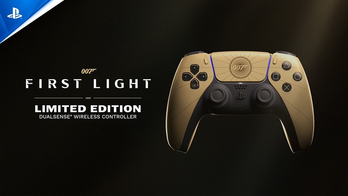 Rien que pour vos mains. Voici la DualSense Édition Limitée 007 First Light, en précommande le 17 avril sur et chez les revendeurs participants. Disponible le 27 mai. Plus de détails ici :