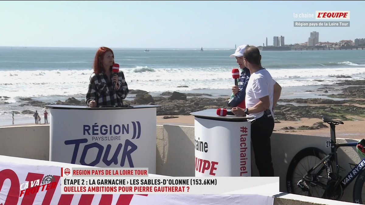 💬 Pierre Gautherat évoque Paul Seixas, son coéquipier chez Decathlon CMA CGM : « C'est un honneur de pouvoir courir avec lui sur certaines courses. Ça pousse toute l'équipe vers le haut. » #lequipeVELO