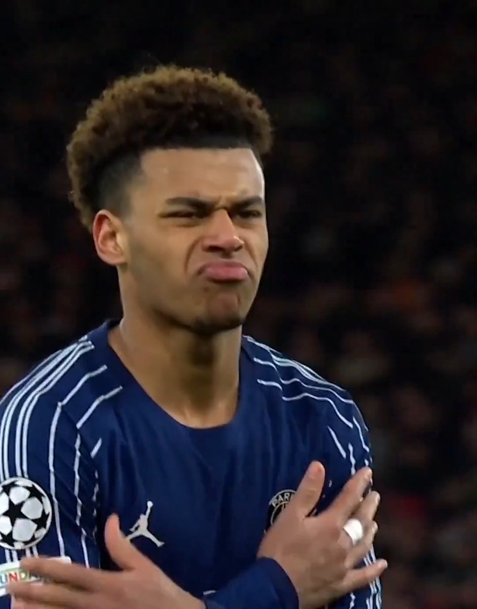 Doué composure 🆚 Liverpool #UCL