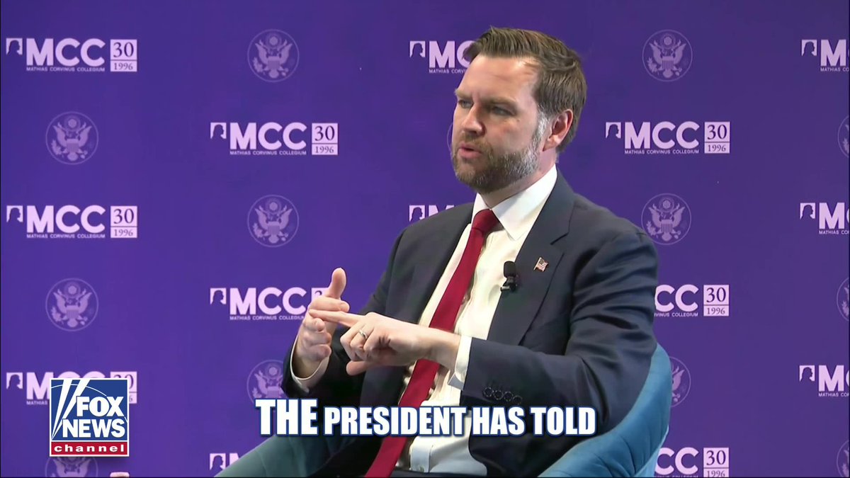 NEW: Vice President JD Vance warns Iran that President Trump "is not one to mess around" if the Islamic Republic refuses to come to the negotiating table: "He's impatient, he's impatient to make progress. He has told to us to negotiate in good faith. And I think if they negotiate in a good faith, we will be able to find a deal. That's a big if. And ultimately, it's up to the Iranian how they negotiate."