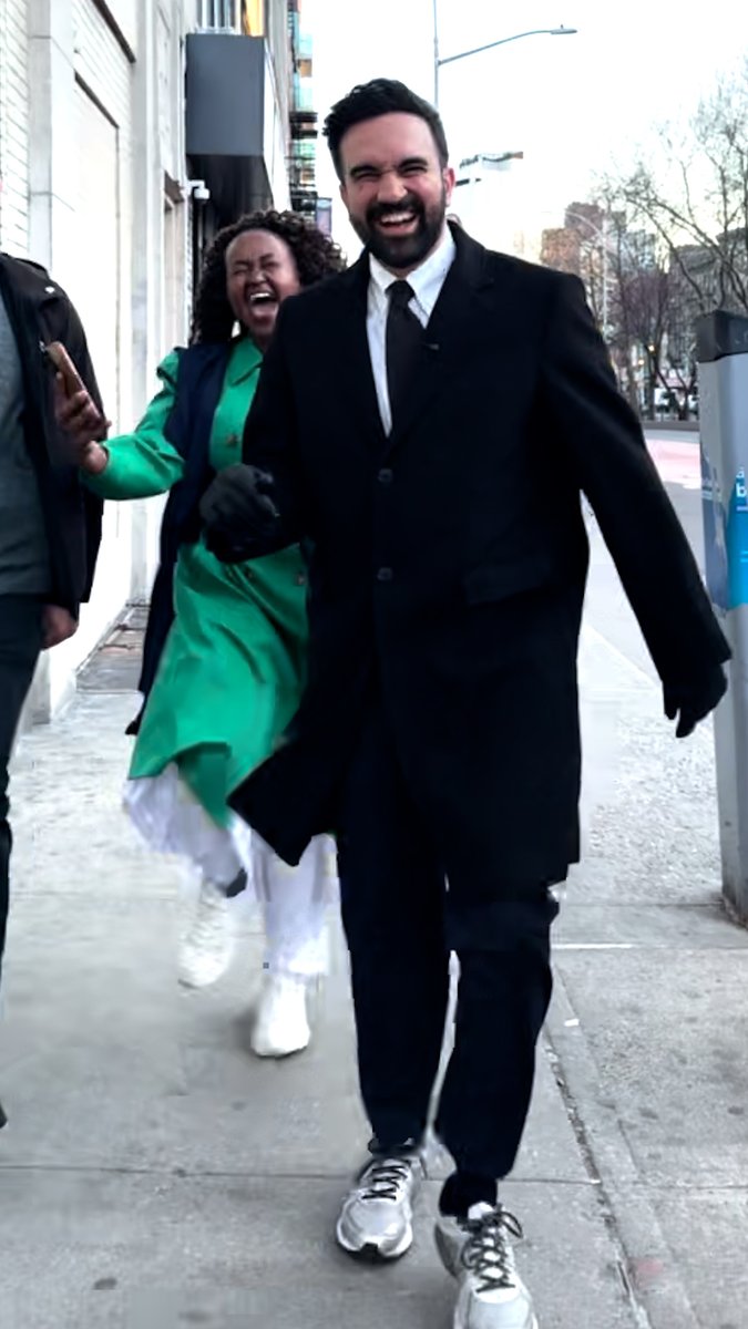 Mayor Mamdani spent his 100th day chatting with New Yorkers while walking 6.2 miles from City Hall to Gracie Mansion — another campaign promise delivered. He said at his inauguration he’d ‘be outside’ as mayor, ‘because this is a government of New York, by New York, and for New York.’