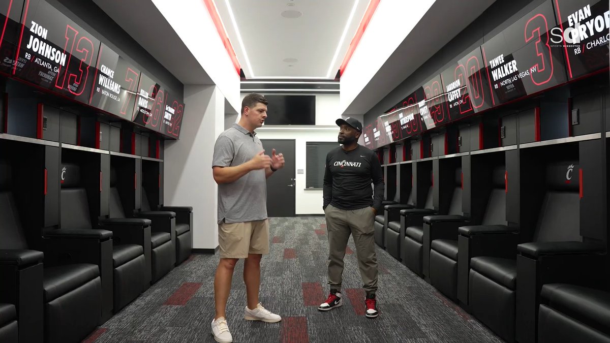 Every detail built with purpose. Inside Cincinnati’s locker room. Where elite function meets elite design. This space was built to give Bearcats everything they need to prepare, recover, and compete. Sports Dissected | #GoBearcats