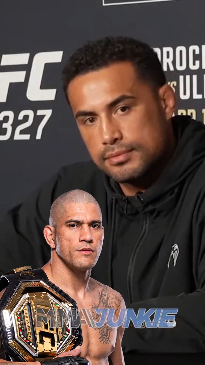 Carlos Ulberg intends to “lure” Alex Pereira back to light heavyweight with a dominant title reign 🗿 #UFC327