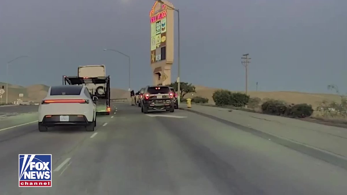 ICE says a criminal illegal and alleged gang member from El Salvador “weaponized his vehicle in an attempt to run an officer over” during a vehicle stop in California. Agents were conducting a targeted stop to arrest Carlos Ivan Mendoza Hernandez, an alleged 18th Street Gang member wanted in El Salvador for questioning in connection to a murder, when he tried to flee the scene and nearly took out an agent, leading officers to fire “defensive shots” at the suspect.
