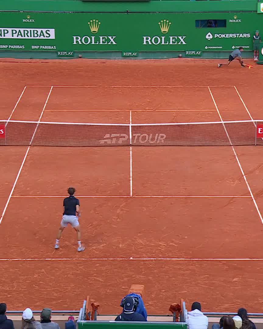 Career-best win for the birthday boy 🥳 Alexander Blockx beats Cobolli 6-3 6-3 to collect his maiden top-20 victory! #RolexMonteCarloMasters