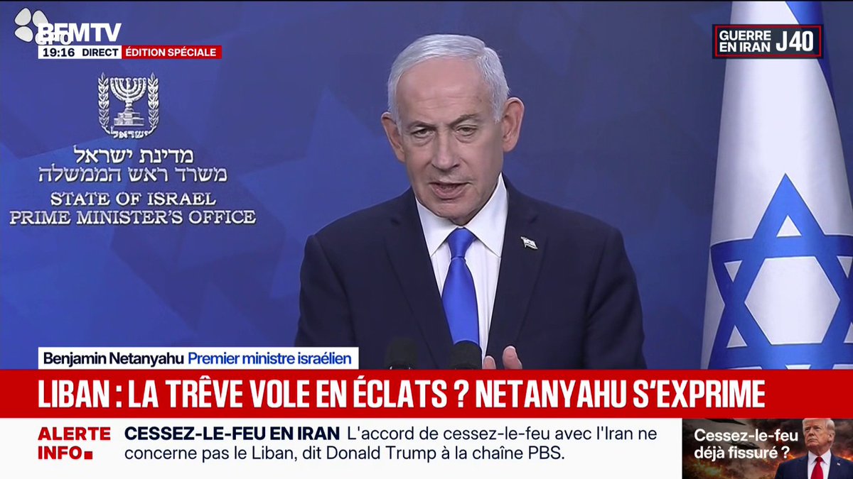 “L’Iran est plus faible que jamais, Israël est plus fort que jamais”, affirme Benjamin Netanyahu, premier ministre israélien