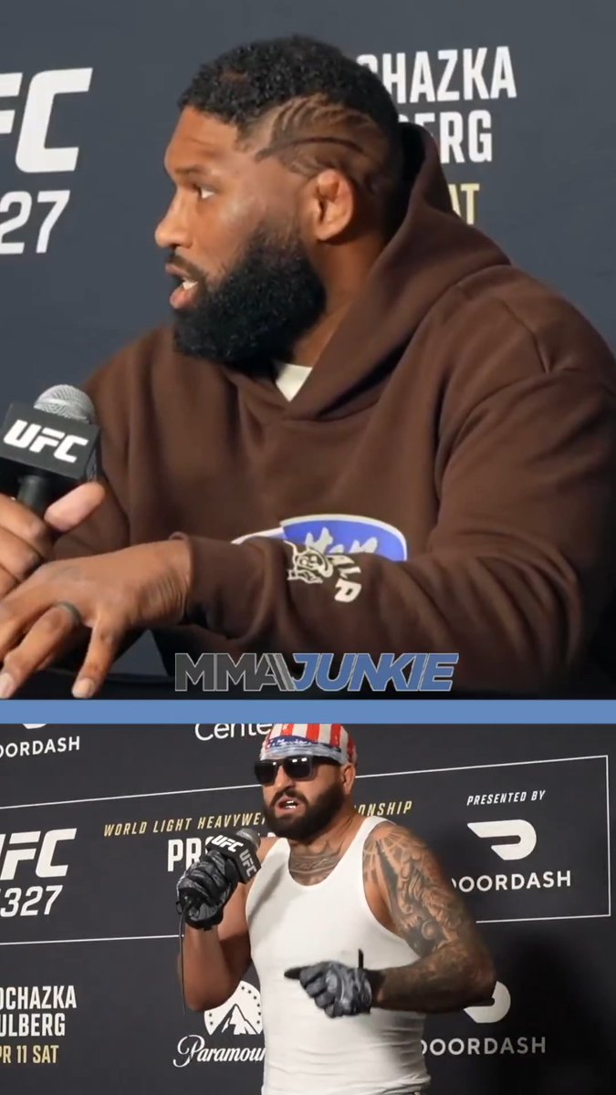 Curtis Blaydes trashes Josh Hokit's antics before #UFC327 and won't engage. "He knows he's not going to be able to get paid off his actual skill."