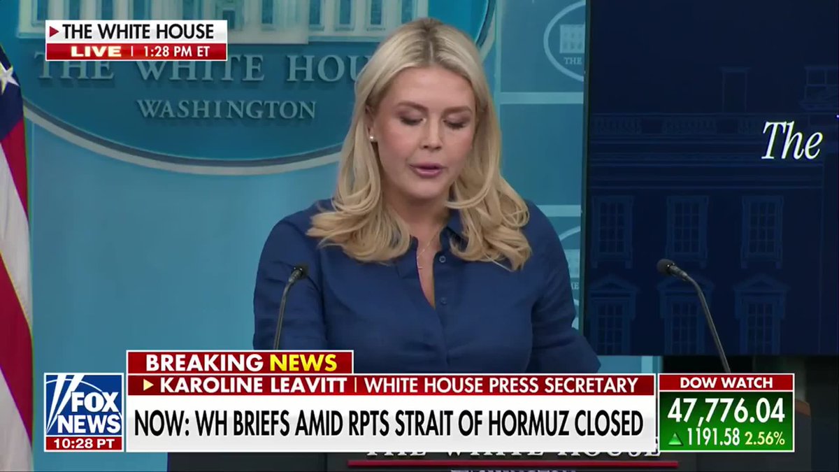 NEW: "The Iranians aim to use their expanded military capabilities as a shield around their country to continue achieving their ultimate goal, internally building nuclear bombs." "But their murderous and evil plans have been blown up quite literally and figuratively, along with their military, their nuclear program, and most of their senior leadership." - White House Press Secretary Karoline Leavitt