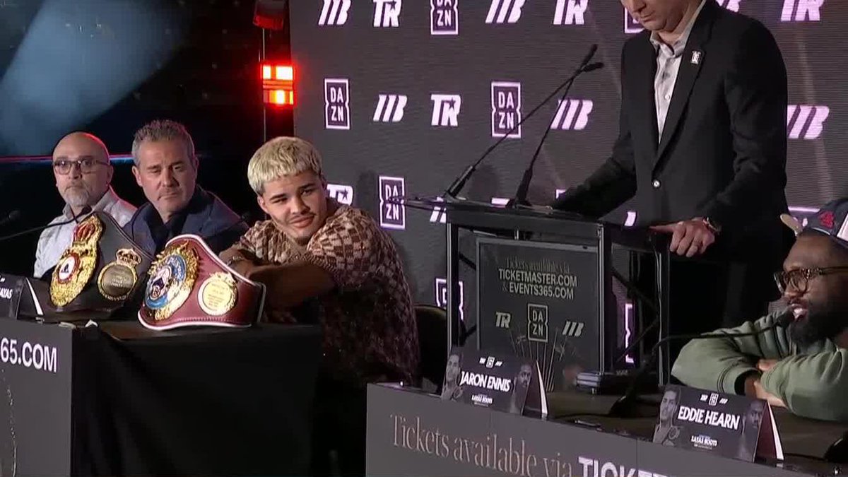 "Why didn't you take 55-45?" 💰 Boots & Xander Zayas' verbals are starting to HEAT UP 🍿 #ZayasEnnis | June 27 | Live exclusively on DAZN ▪️