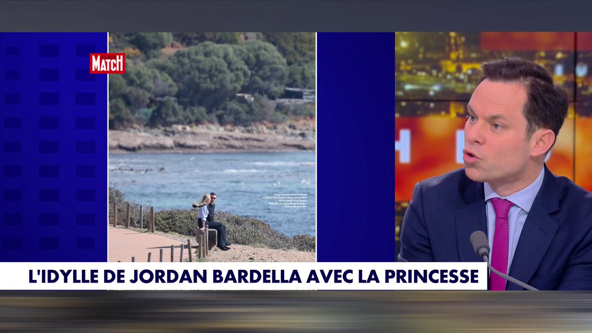 Idylle de Jordan Bardella avec la princesse : «Lorsque vous aspirez à un destin présidentiel, la mise en scène de votre vie privée fait partie de votre campagne», souligne le journaliste Louis de Raguenel, dans #HDPros2 Toute l'info est à retrouver sur