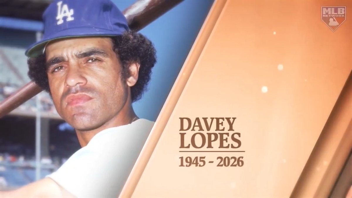 MLB Network mourns the passing of Davey Lopes.