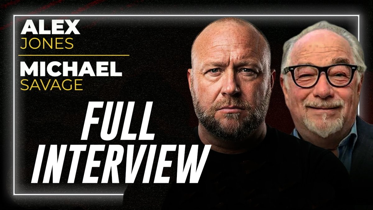EXCLUSIVE: Israel Is Going To Attack Iran With Nuclear Weapons Soon, Warns Michael Savage! In A Powerful Message To The World, The Renowned Author & Talkshow Host Lays Out The Cold Hard Facts! "The Bombs Must Stop Dropping Now!" FULL MUST-WATCH/SHARE INTERVIEW WITH ALEX JONES! Michael Savage 🔴TUNE INTO THE LIVE ALEX JONES SHOW FOR THE LATEST: