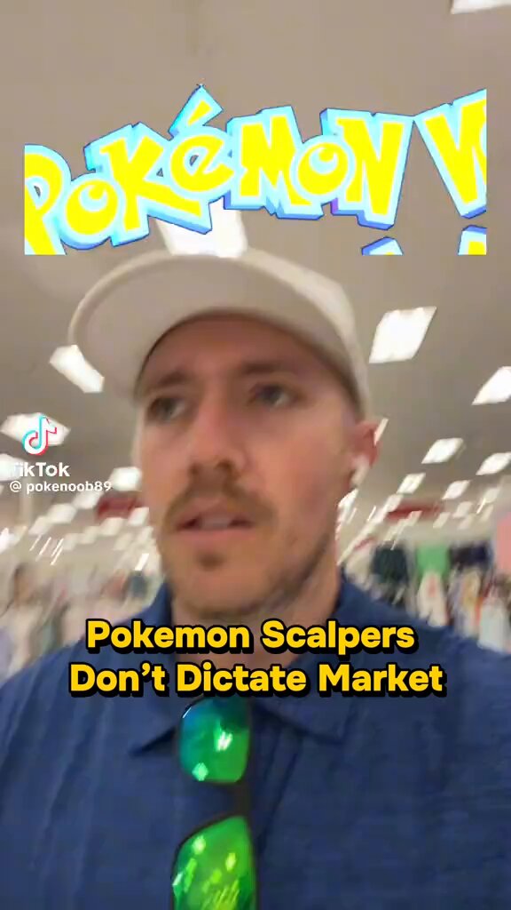 This man is preaching truth! Scalpers don't set the market, they react to the market. 🎥: pokenoob89 on TikTok