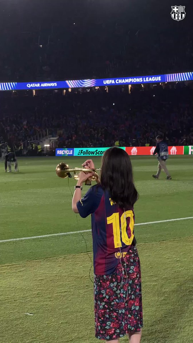 Andrea Motis posant banda sonora abans de l’inici 🎺✨