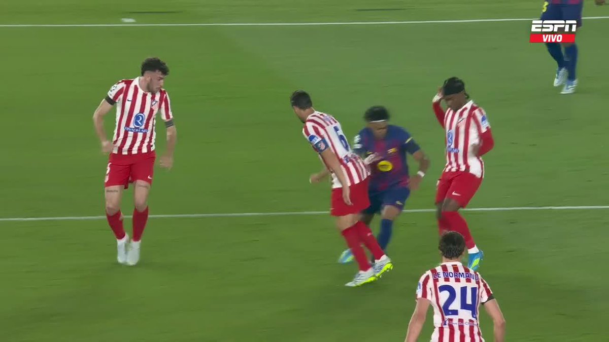 Si esto de Lamine Yamal terminaba en gol había que cerrar todo. Que fenómeno generacional.