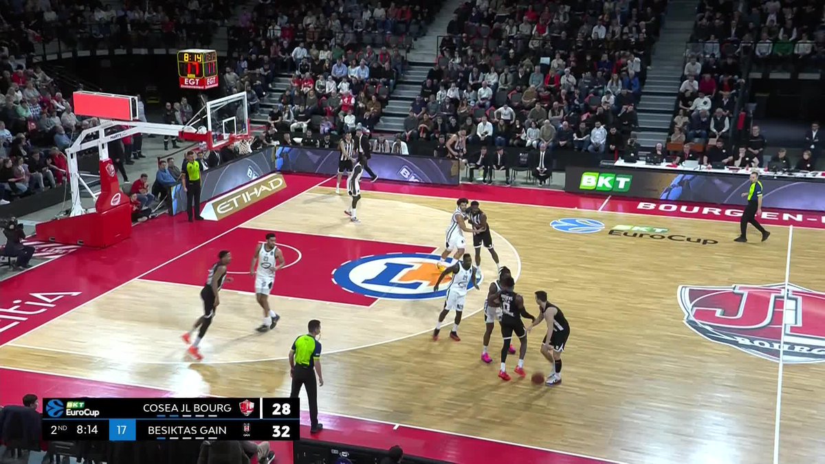 🚨 O KUPA BİZİM OLACAK! HADİ BEŞİKTAŞ GAİN! EuroCup’ta finalin adı: Beşiktaş Gain - Cosea JL Bourg 📌 Beşiktaş Gain, bu sezon JL Bourg ile iki kez karşılaştı ve her iki maçtan da galibiyetle ayrıldı.