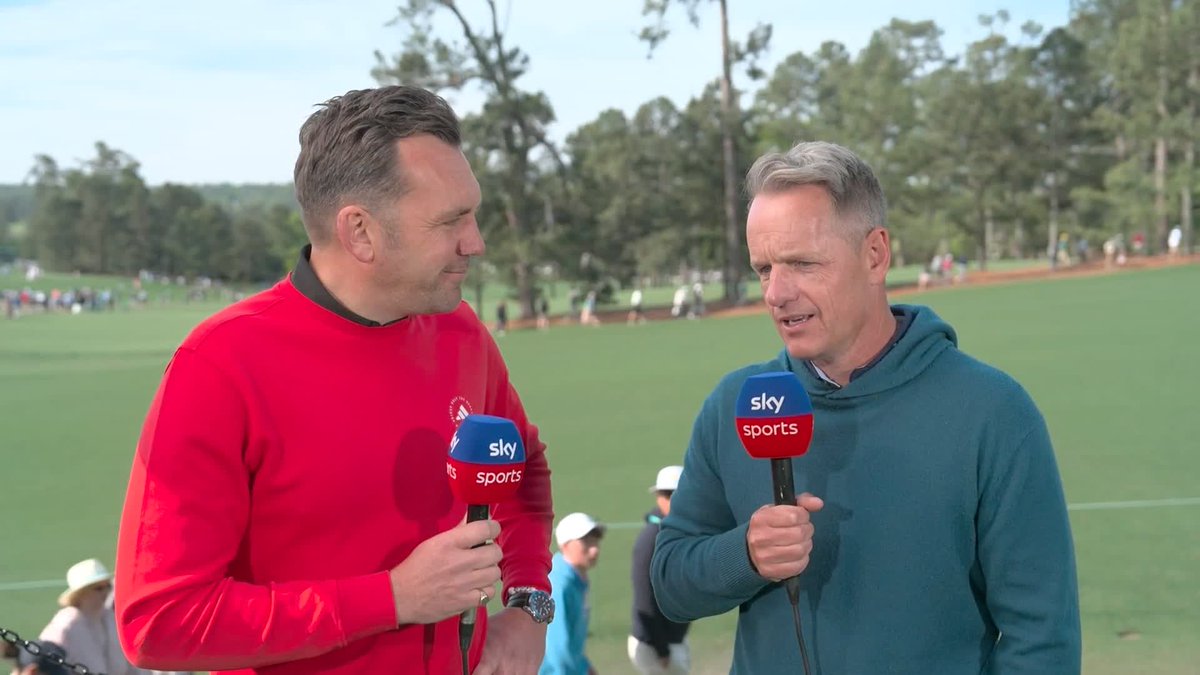 ''He [Tommy Fleetwood] needs to see that ball go in the hole early'' Luke Donald on what Tommy Fleetwood needs to do to get off to a strong start in The Masters ⛳️