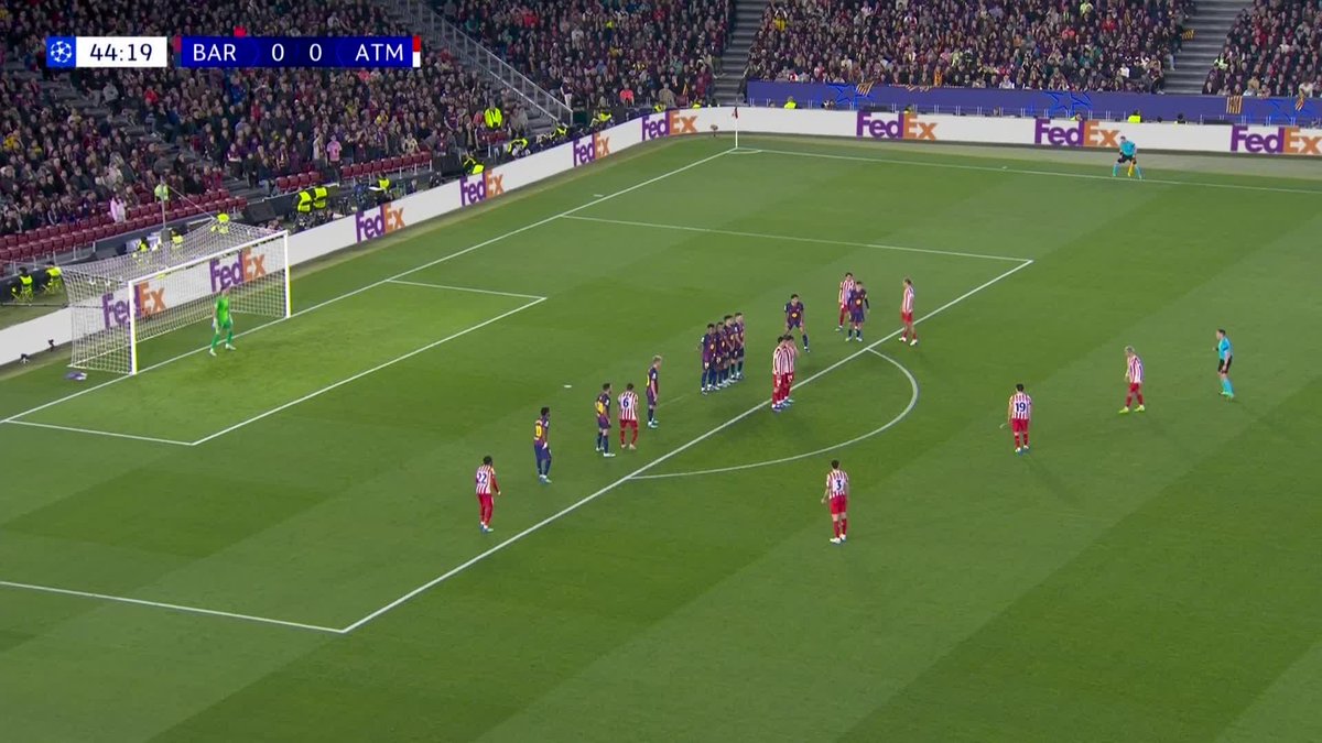 GOLAZO DE TIRO LIBRE DE JULIÁN ÁLVAREZ AL BARCELONA