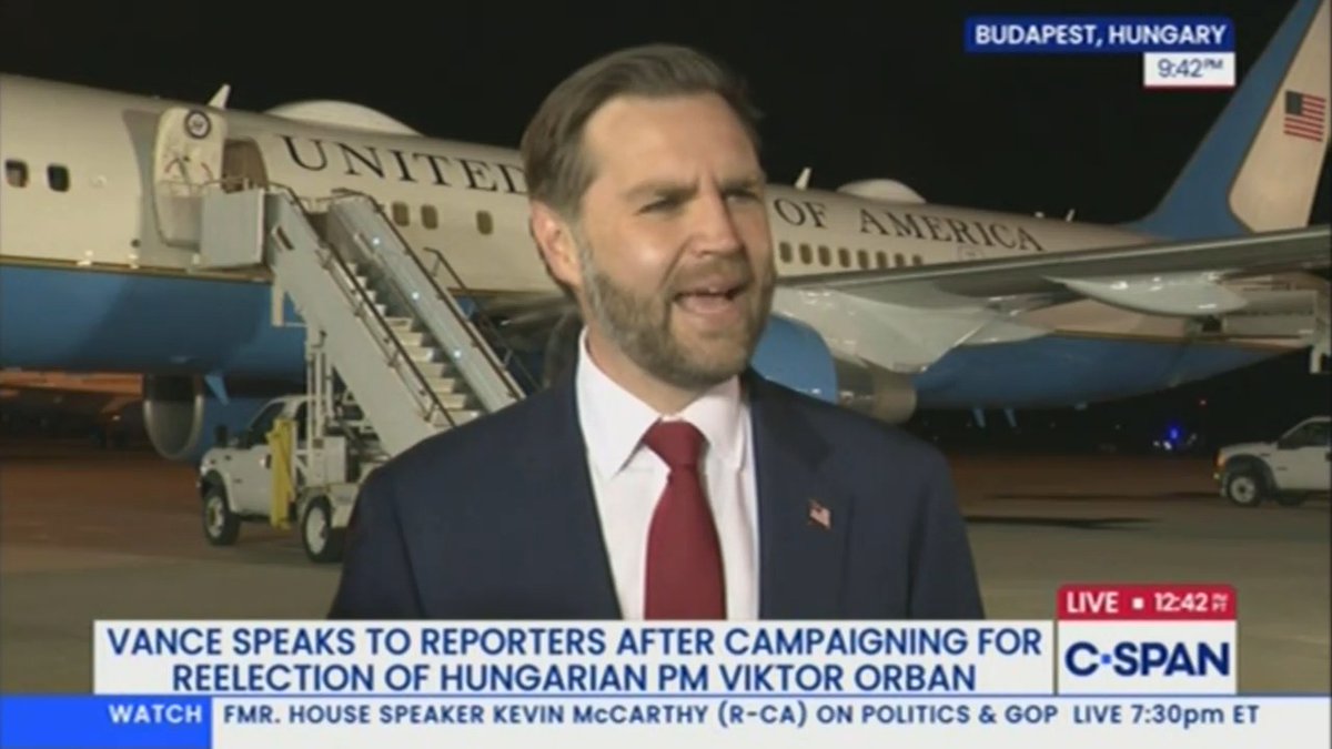 Vance: Iran said, 'We refuse to give up the right to enrichment.' And I thought to myself, you know what, my wife has the right to skydive, but she doesn't jump out of an airplane. Because she and I have an agreement that she's not going to do that, because I don't want my wife jumping out of an airplane.