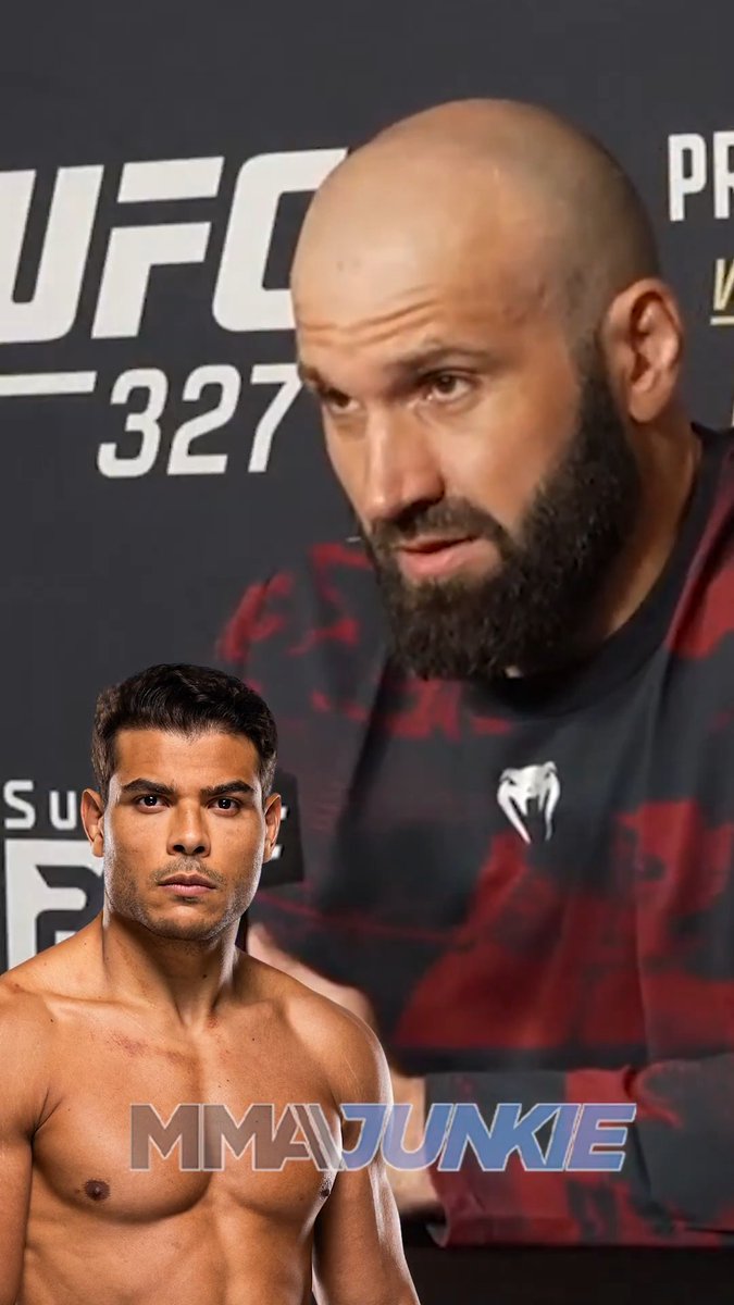 Azamat Murzakanov wants UFC to take extra measures so Paulo Costa doesn't pull out of #UFC327 😭 "Just lock him up and wait until Saturday and make sure he doesn't run away then go ahead and fight him."