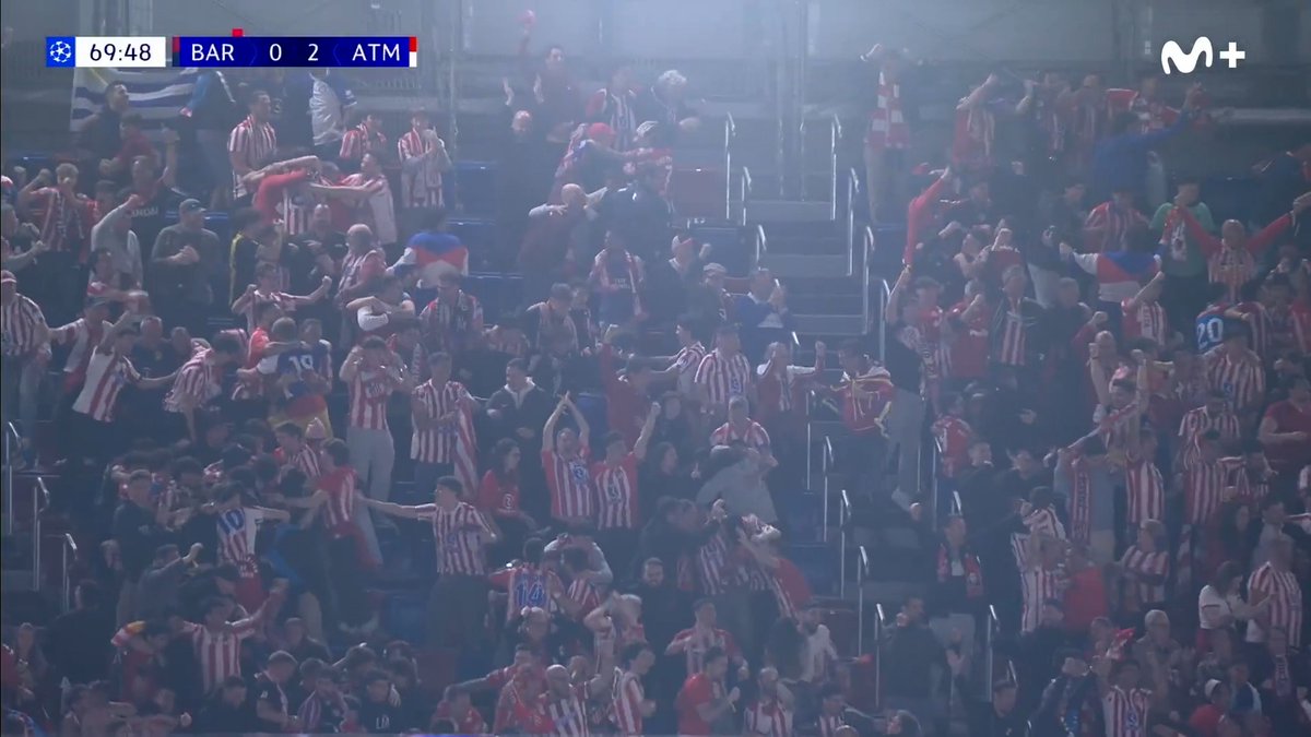 Para eso ha salido. Sorloth hace el segundo del Atleti. #LaCasaDelFútbol #UCL