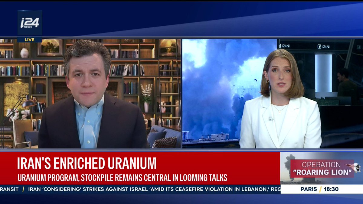 'Trump's doctrine has stated that either Iran dismantles its nuclear program or has it dismantled for it. Trump stuck to this principle since the beginning of his 2nd term' Jason Brodsky to Nicole Zedeck 👇Watch the full address 👇