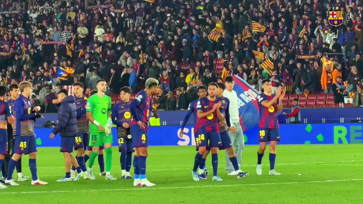 Proud of this team. Proud of these fans. Always together. 💙❤️