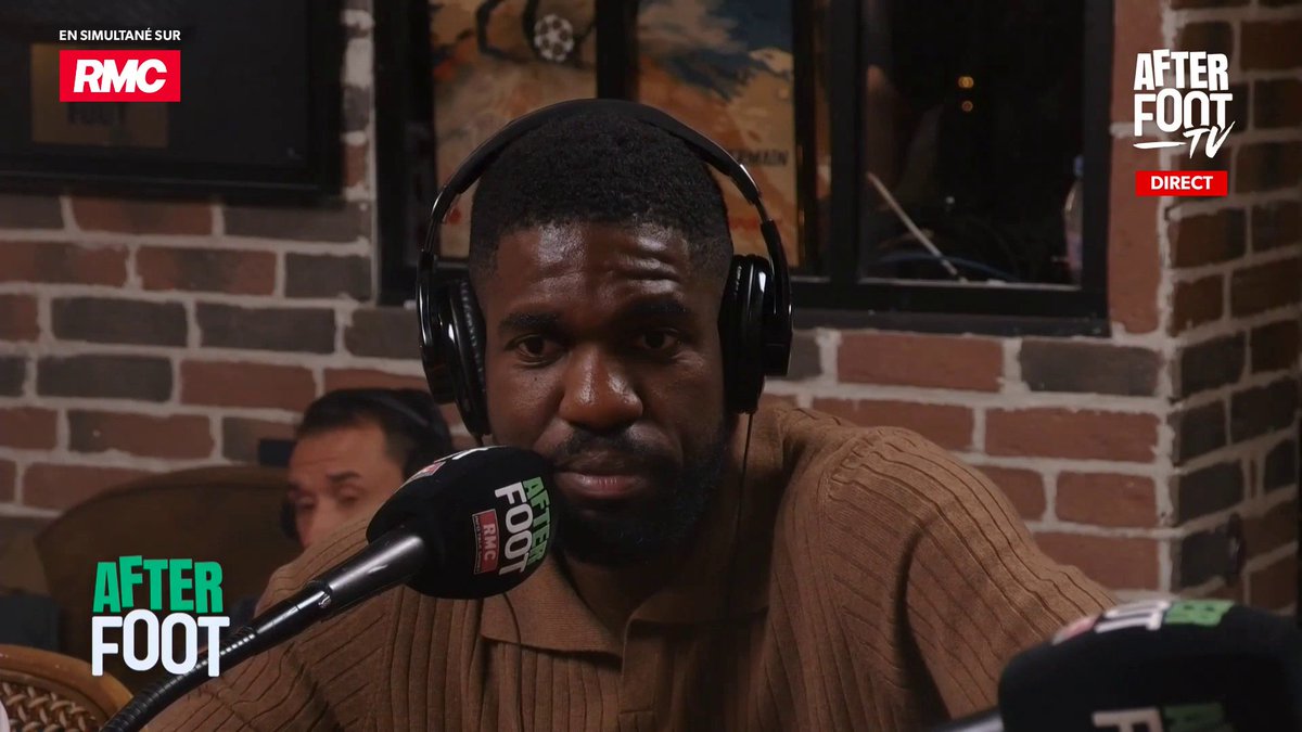 🗣💬 "Je trouve que ça va trop vite. Paris a fait un match extraordinaire face à Liverpool mais c'est beaucoup trop tôt pour le dire" Samuel Umtiti estime prématuré d'affirmer que le PSG soit en mesure de faire le back-to-back en Ligue des champions.