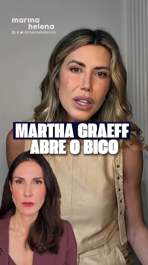 Em vez de se vitimizar, Martha Graeff deveria vir a público dizer tudo o que sabe sobre Vorcaro.