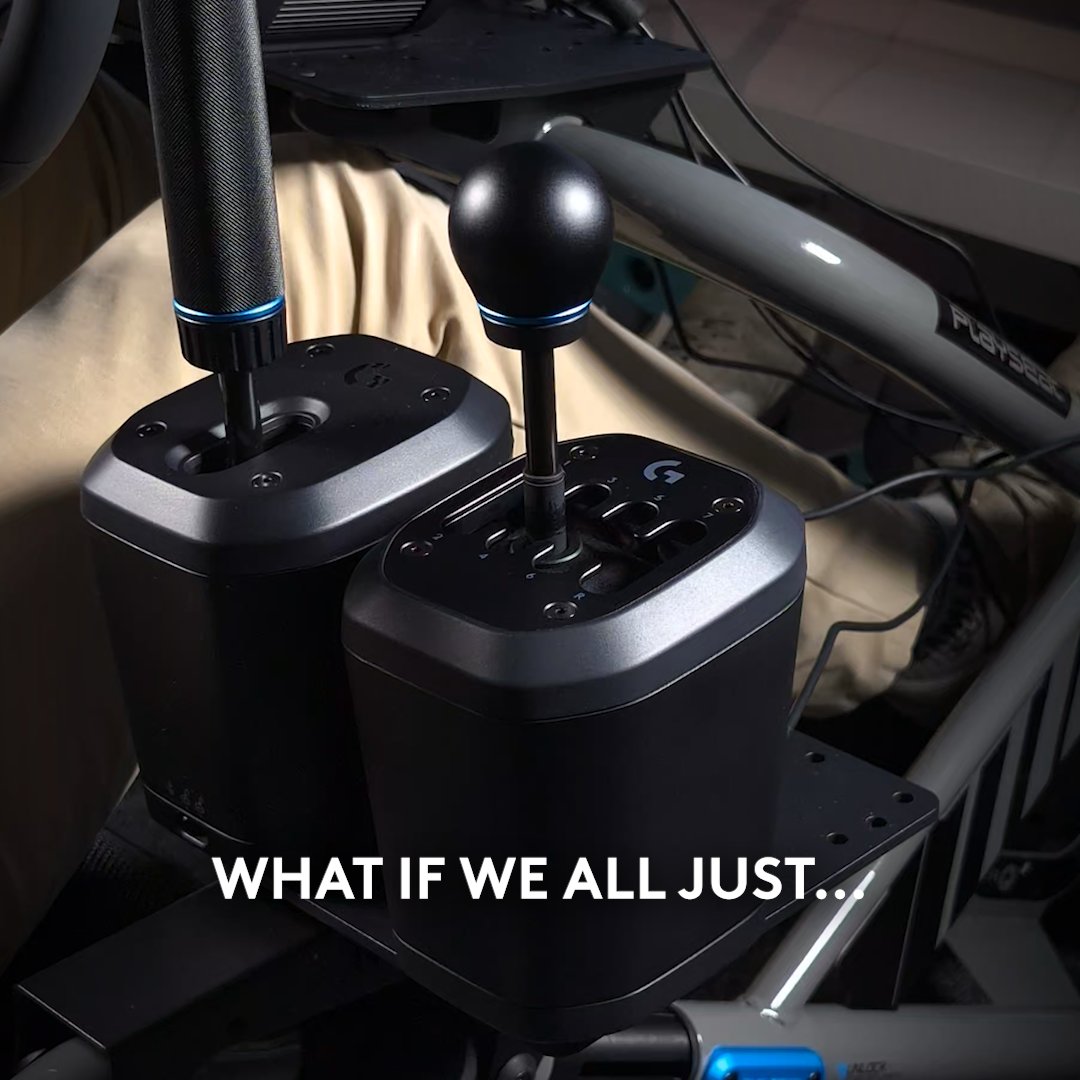 Shift! +1 if you’re hitting the track today 🕹️ RS H-Shifter