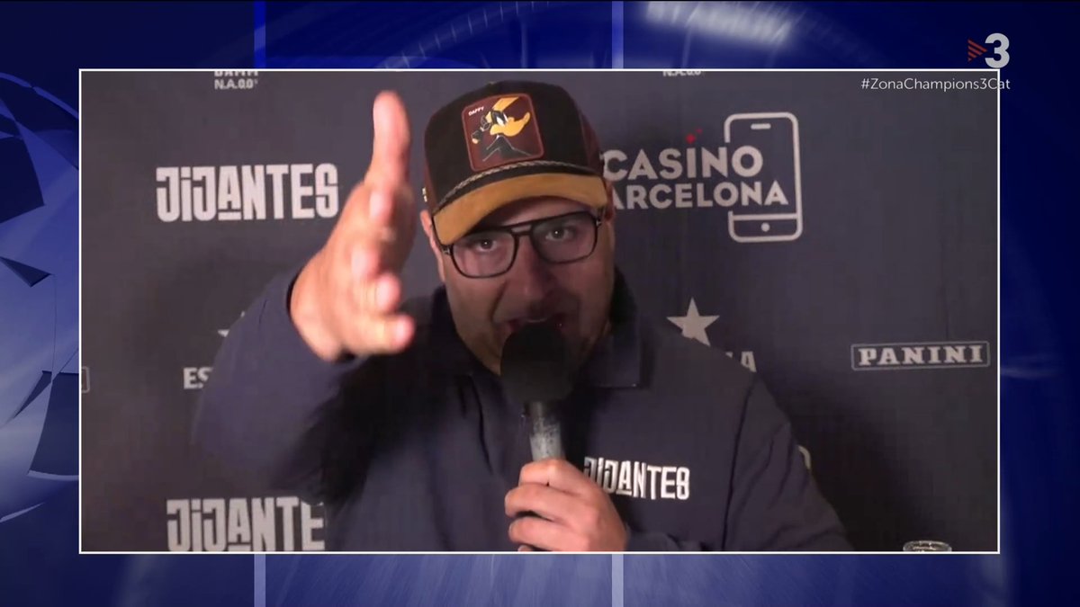 🤬 Gerard Romero, més calent que mai: 💥 "Si passa al Metropolitano no es juga ni un minut més" 💥 "És una autèntica 𝐕𝐀𝐑gonya" #ZonaChampions3Cat ▶️
