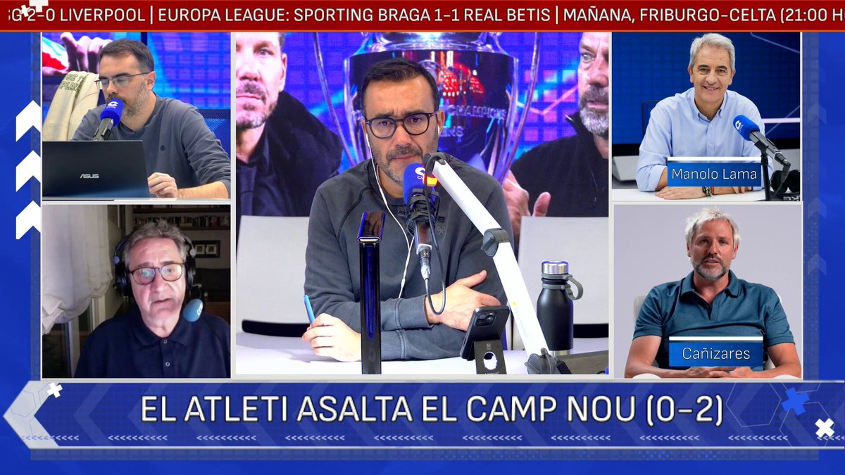 🎙️ Dani Senabre, sobre la derrota del Barça, en El Partidazo de COPE 😯 "No he entendido nada de lo que ha hecho el Barça hoy" 😮‍💨 "El Atleti le ha atropellado en algunos momentos" ✖️ "Hoy nada me ha hecho sentir orgulloso del Barça" 📻 #PartidazoCOPE