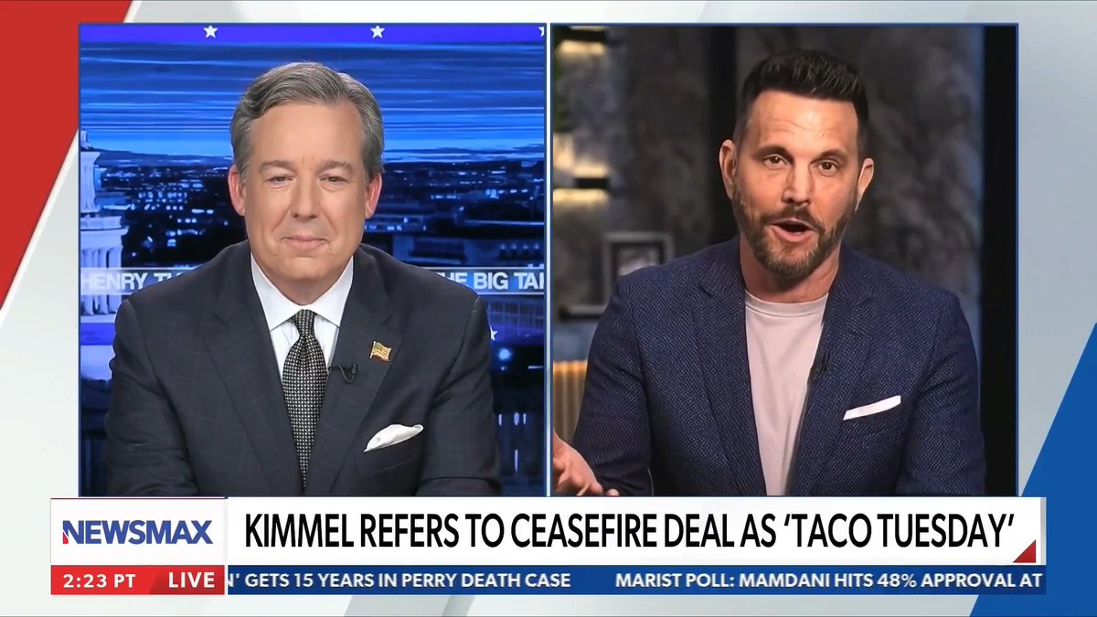 "He was an evil genocidal maniac that he would destroy Iranian civilization, and then by the evening he's like a cowardly nothing hiding in a corner." Dave Rubin called out Democrats' Trump Derangement Syndrome over Iran on Wednesday's "Ed Henry The Big Take." Ed Henry