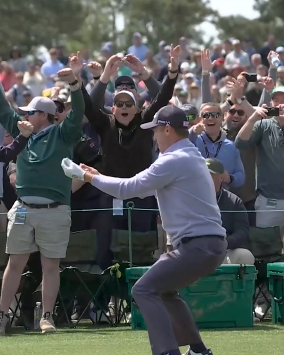 We had FOUR hole-in-ones at the Masters Par 3 Contest 🔥
