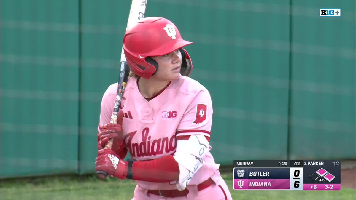 AP WITH THE RECORD TYING HOME RUN TO END IT‼️ Avery Parker | #IUSoftball