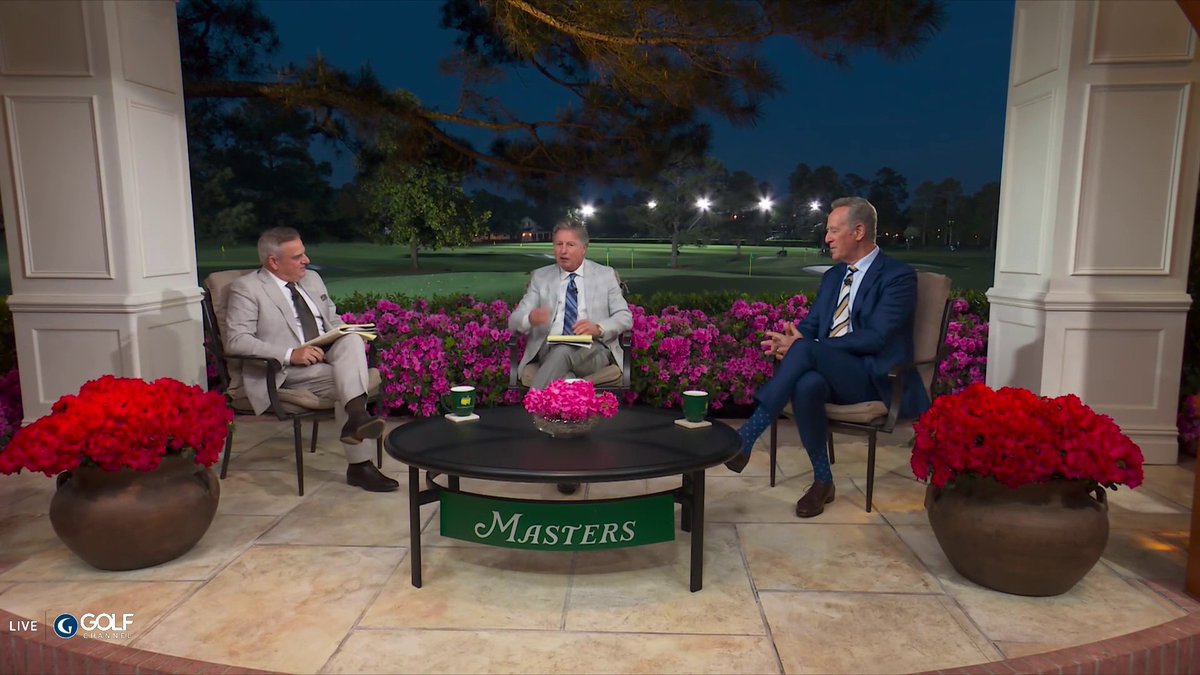 Brandel was on the first page of the leaderboard Saturday morning at the 1999 Masters. "I pummeled it down 8, and I snap-hooked it in the trees left ... I let myself get caught up in the situation instead of in the process." Great chat about what pressure can do to a golfer ⬇️